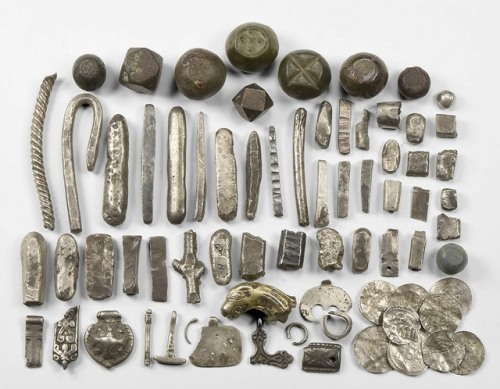 archaicwonder: Viking Bar, Weight and Hack ‘Hoard’ Group, 9th-11th Century ADA large gro