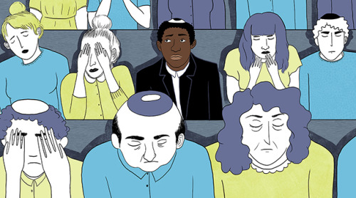 progressivejudaism: lilypadula: For the past 6 months or so, I’ve been illustrating a weekly column 