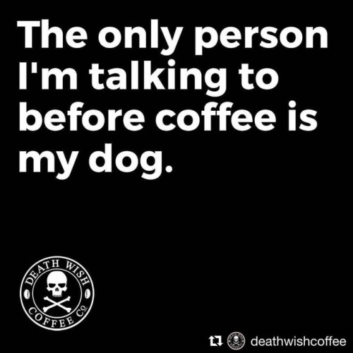 Happy Monday!!!! #mydoggetsme #monday #coffee #ilikemycoffeestrong #caffeinateme #ilikebigcups #spar