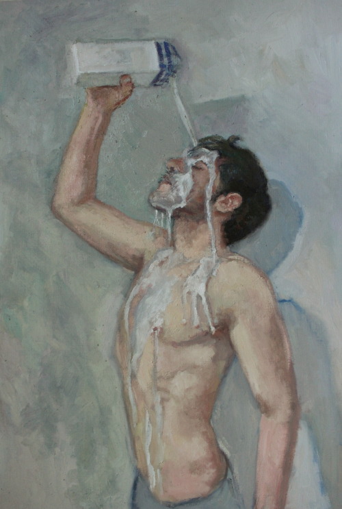 ydrorh: Untitled, 2020, Oil on canvas, 110x75 cm www.yisraeldrorhemed.com 