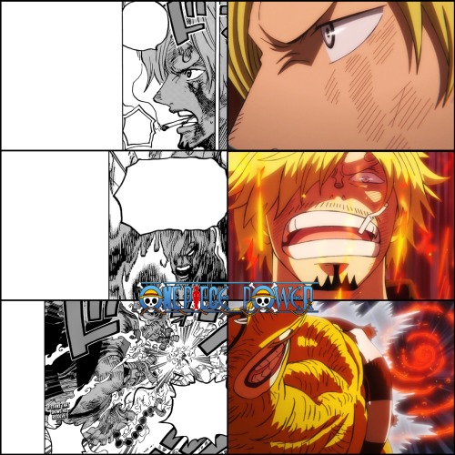 Anime VS Manga  ワンピース - One Piece Episode 1057 