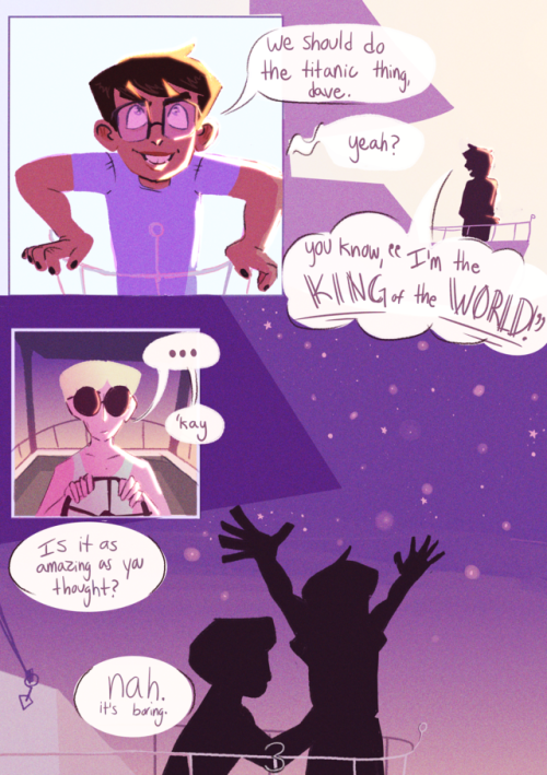 clipboarding: This is the comic i made for the johndave fanzine that was released a while ago. I nev