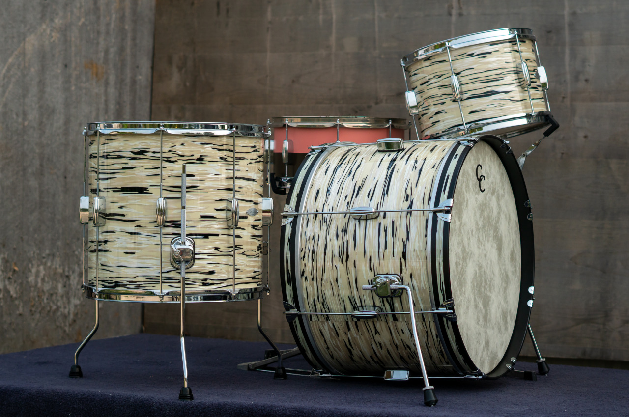 Mint Oyster #Playerdate Two kit for @explorersdrums / #kcmo 14x22 9x13 15x16 #candcdrums