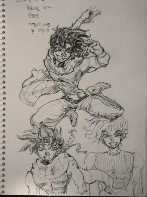 bluemarblue:  Joseph Joestar is fuuuuuuuckingggggggg cuuuuuuuuuuuutttttttteee  It’s true Also mega cool art