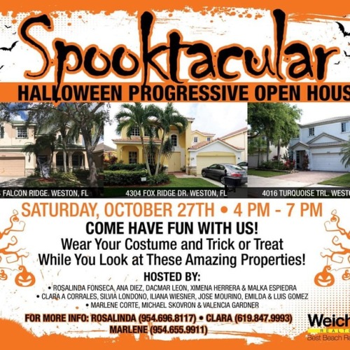 Come join us at the Weichert Best Beach Spooktacular open house this Saturday October 27th, 2018. Co