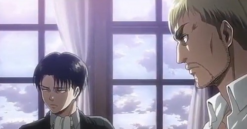 New religion: Eruri with a 7 days beard and suit