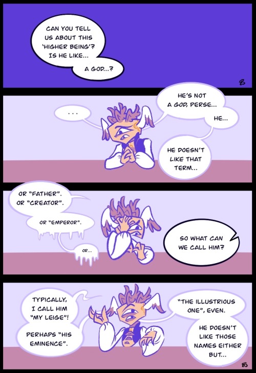 Practicing With Poses. And Panels. And Like- The Voice Bubbles. Its For Practice, But There Is Story/lore