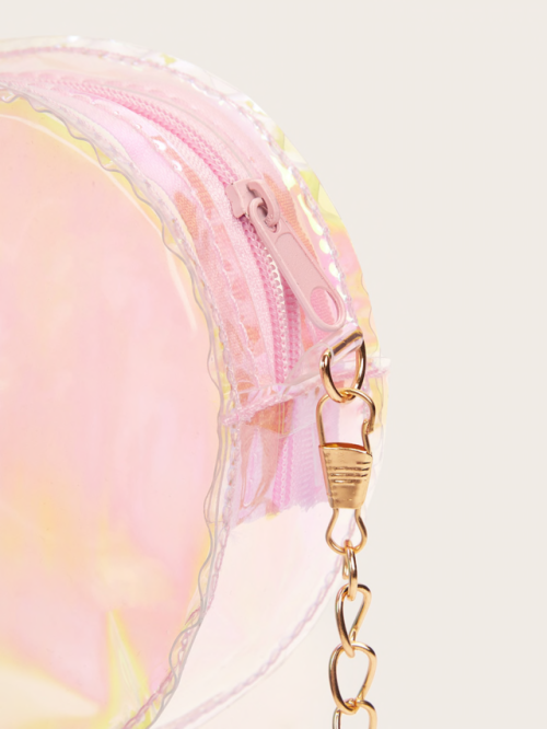 chandelyer: transparent heart bag