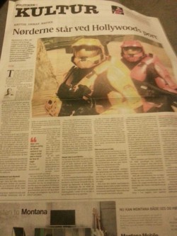 dracomarvok:  RvB made it to the front page of the Danish newspaper. 