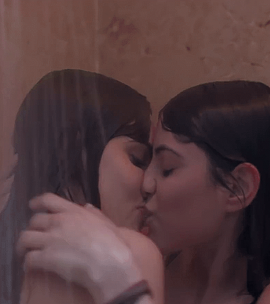 Shower video lesbian Watch College