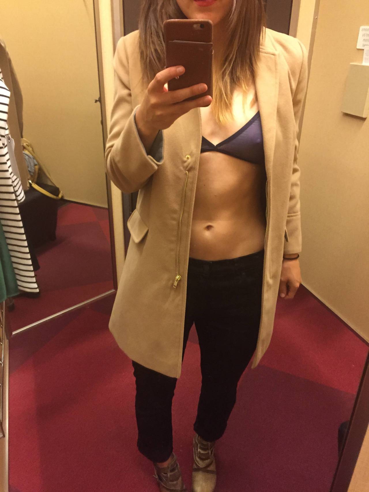 Submit your own changing room pictures now! I think that size fits via /r/ChangingRooms