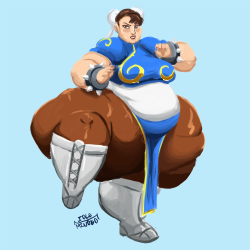 Idle-Minded-Sucks:  Weekly Waifu: Chun Li’s Thighs By Idle-Minded    Trying To