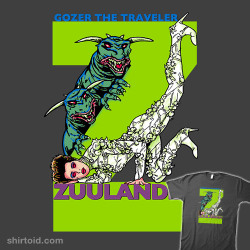 shirtoid:  Zuulander by Hillary White is ป today (2/19) at RIPT Apparel 