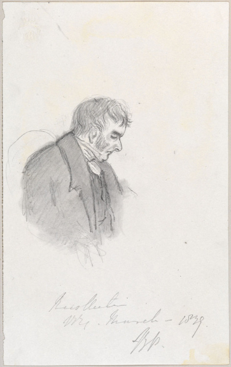 tonyhopkins:Queen Victoria’s sketches of Lord Melbourne c. 1837-1839