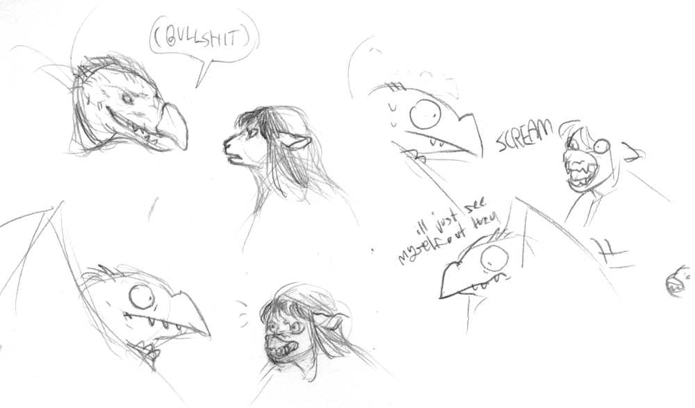 tickfleato:AU where the gelfling can make the Baboon Face and use it to bully the