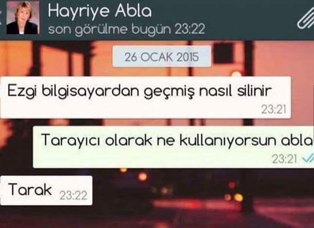 Hayriye Abla
son görülme...