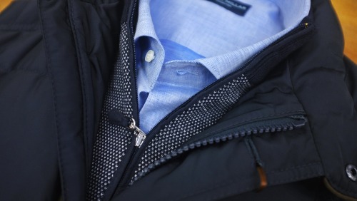 khakisofcarmel:  A closer look at one of our outfits from a couple days ago. A lot of blue in the im