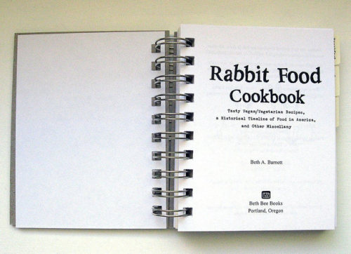 Rabbit Food Cookbook //BethBee