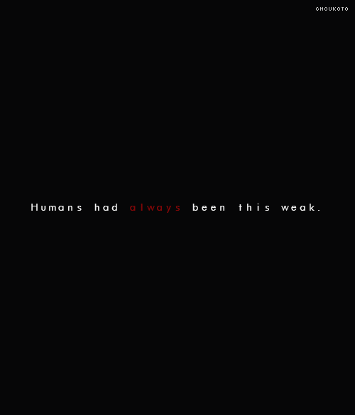 choukoto:     「 東京喰種 」━━━━━━━━━━━━━━━━━━━━━━━━━❞ Get Out Alive     ❞   