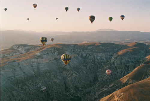 Hot air balloon, Cappadocia, Turkey.
