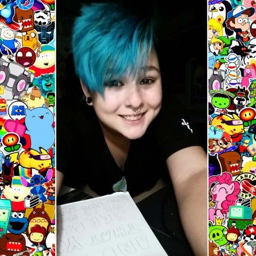 #punk #Rad #turquoisehair #turquoisehair #fackingcute #smile #prettyat3am #allmyfavs #nofilter #newf