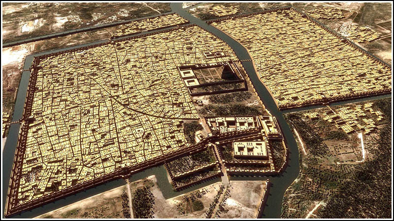 allmesopotamia:  Reconstruction of the ancient city of Babylon.  More amazing images