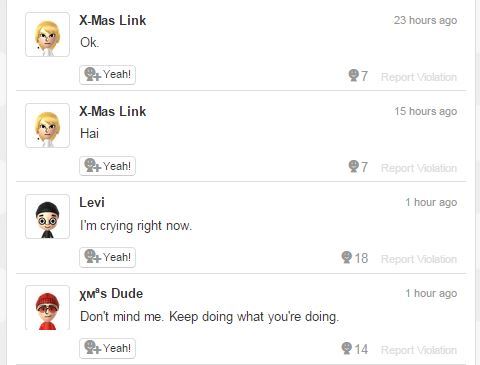 Stupid Miiverse Posts