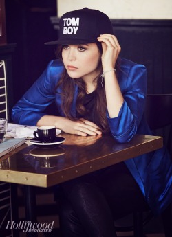 Ellen Page - The Holywood Report. ♥  Tom