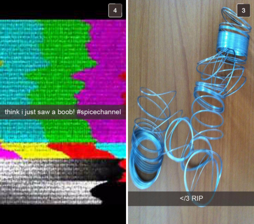 Porn Pics tastefullyoffensive:  If Snapchat Existed