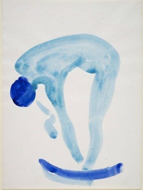 immafuster - Blue Nude, 1918 - Georgia O'KeeffeWatercolor on...