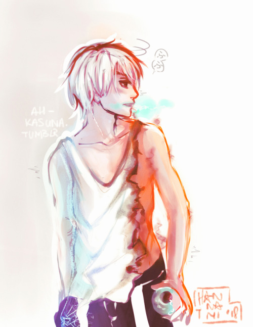 ah-kasuna:Well I got us a lil workout Shouto, so we could admire him properly awhhh.♥♥