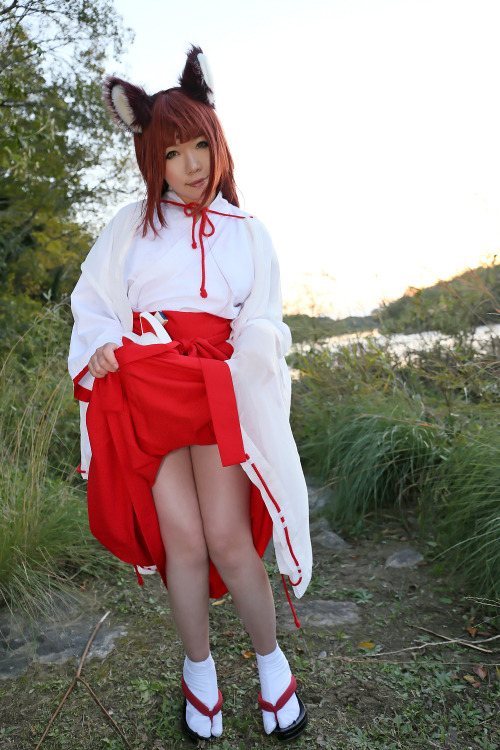 Cute Cosplay GIrl Higurashi Rin (Kitsune-Chan 3) 1-15