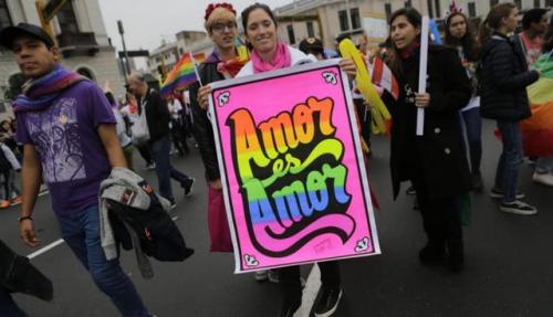 Marcha del Orgullo en Lima, Peru//Pride Parade in Lima Peru