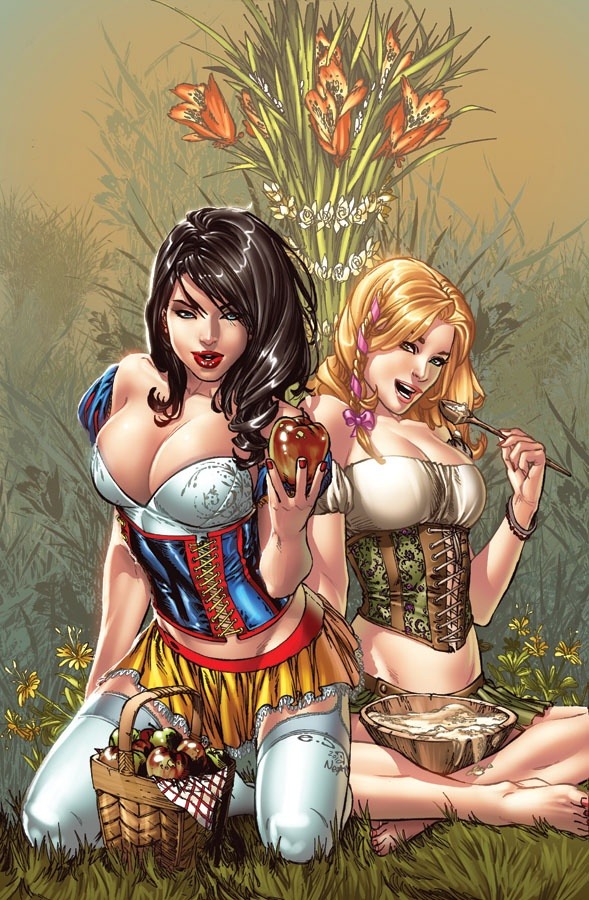 J scott campbell snow white