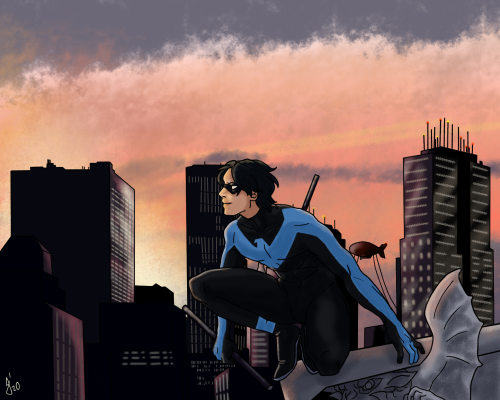 redbrickdust:-NIGHTWING-I love every robin but Dick fills my lil heart with joy more than the others