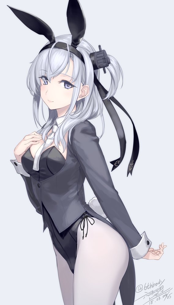 nyalnyal:  よくわかってないけど着てくれる涼月（わんどろしてたけどすごい遅刻なのでタグなし）