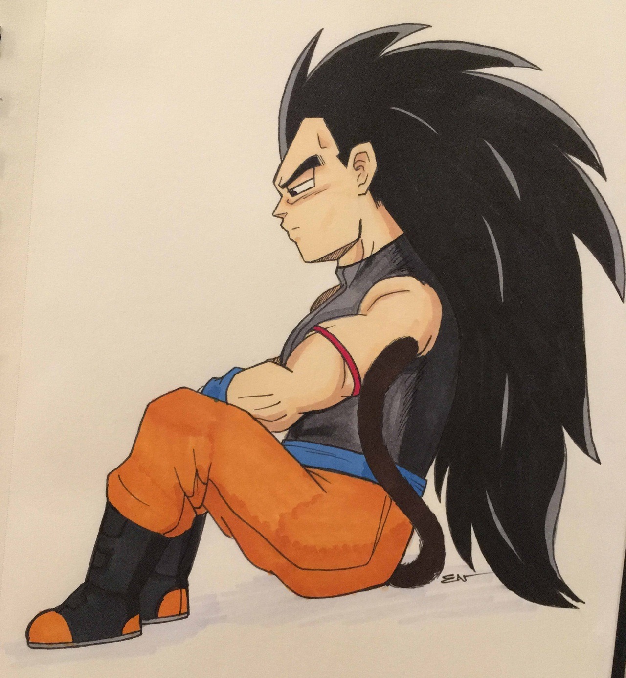 doodles4days:  Inktober: Day 15: Weak (but i still love him)Love his design from