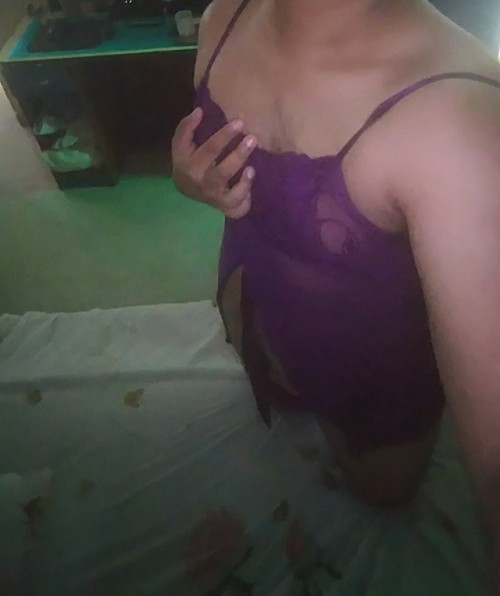 Hi daddies,crossdressed first time,it was such a rish I felt sexy ,slutty and horny &hellip;.mor