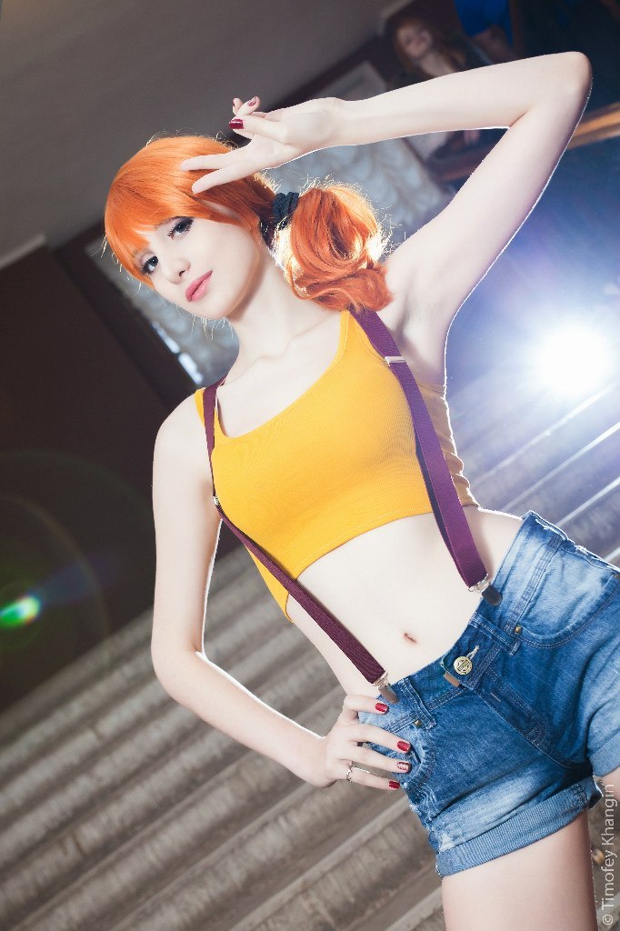 kamikame-cosplay:Sexy Misty cosplay from Pokemon by the sensual Nikki-Evans. Photo