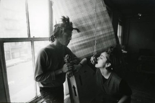  BASQUIAT & MADONNA // BASQUIAT’S APARTMENT - NYC // 1985 