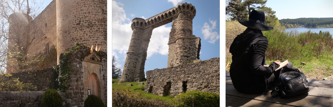 Architecture médiéval dans la région du Puy en Vellay