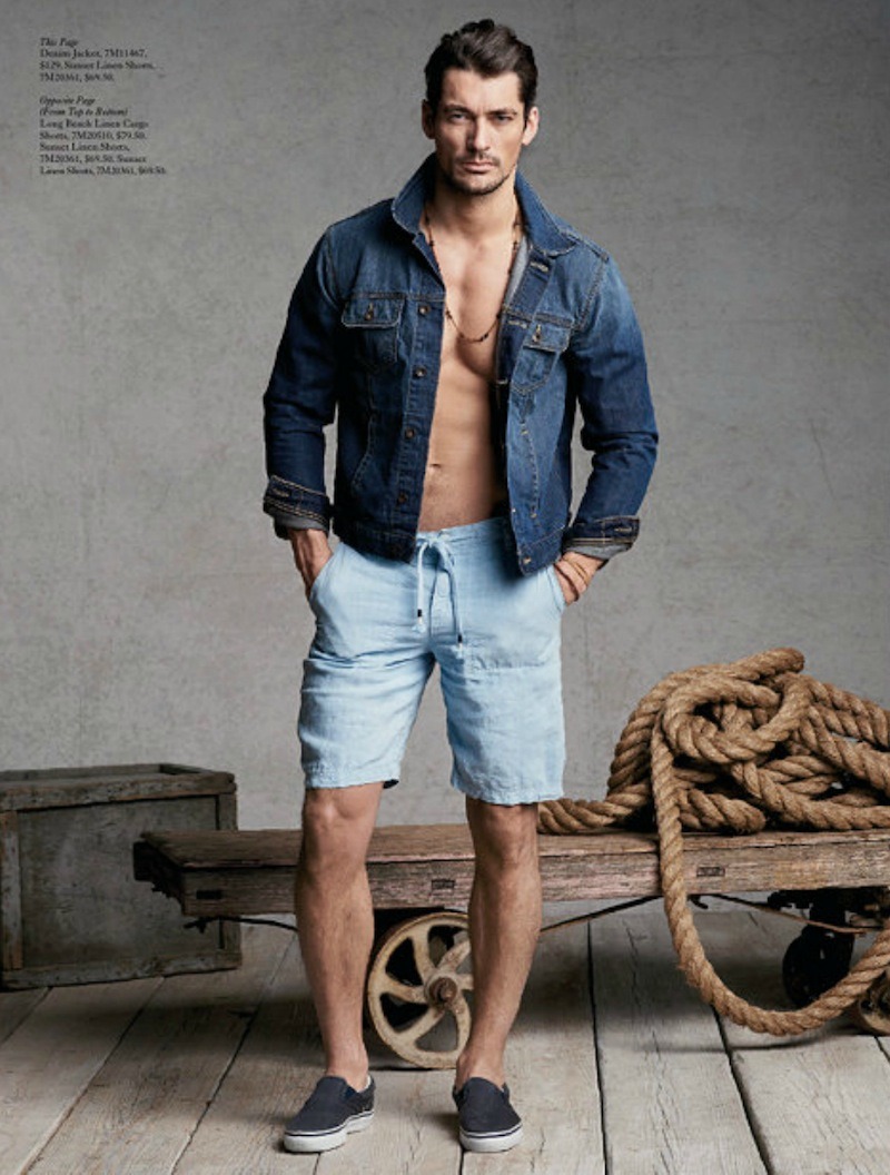 officialdavidgandy:  Set B: British Supermodel David Gandy for @LuckyBrand