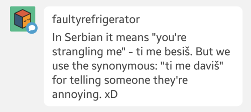 inlanguagewedontsay - inlanguagewedontsay - In Russian we don’t say “You’re annoying”, instead we...