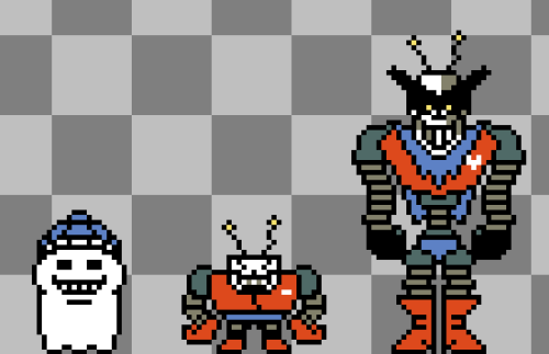 The Swaps For An (as Of Now) Unnamed AU I'm Making.Mettaton Swaps With PapyrusSans Swaps With Napstablook