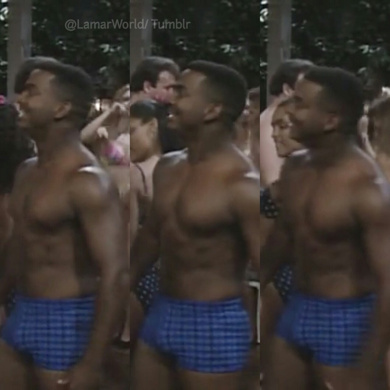 lamarworld:  Alfonso Ribeiro bulge 