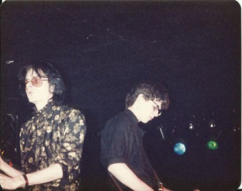 the-beautiful-decay: Newly unearthed photographs of The Sisters of Mercy in 1983, courtesy of an ano