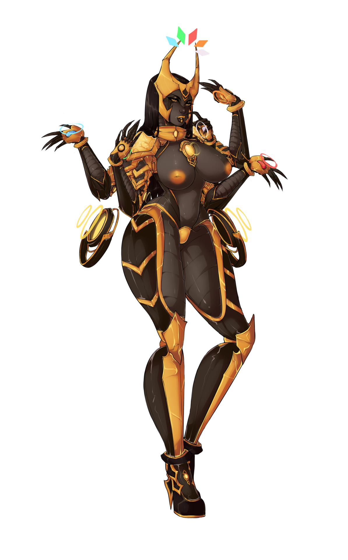 dragondeviant:  Multi Limb Ladies for silversoul1k (source)