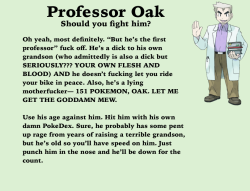 drmissingno:  Who Should You Fight- Professors