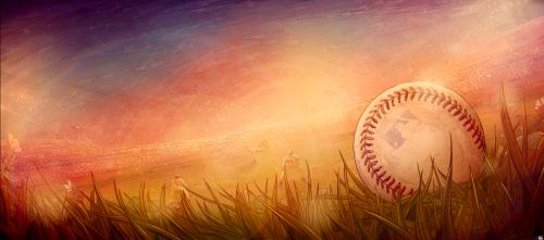 New piece for Gallery1988′s MLB show!Prints available at gallery1988.com ⚾