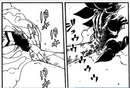 silverheart1123: fairy-tail-reacts: She burnt one hand. She has frost bite on the other. ERZA IS MVP